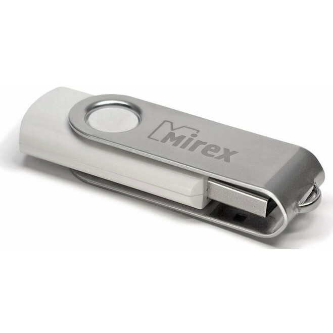 USB Flash накопитель 4Gb Mirex Swivel White - 13600-FMUSWT04