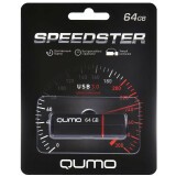 USB Flash накопитель 64Gb QUMO Speedster (QM64GUD3-SP-black)