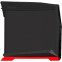 Корпус Silverstone Raven RVX01BR-W Black/Red - SST-RVX01BR - фото 3