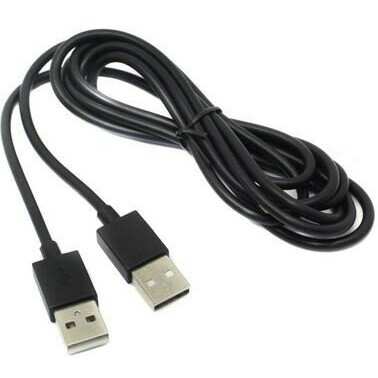 Кабель USB A (M) - USB A (M), 1.8м, ExeGate EX-CC-USB2-AMAM-1.8 - EX284930RUS