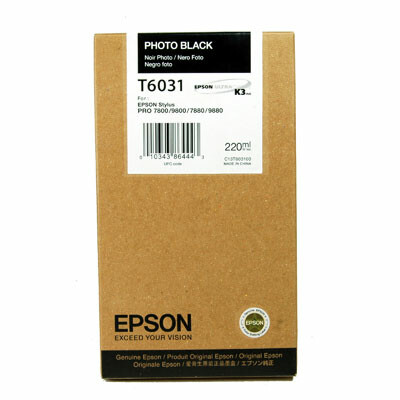 Картридж Epson C13T603100 Photo Black