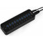 USB-концентратор Orico P10-U3-BK Black - фото 4