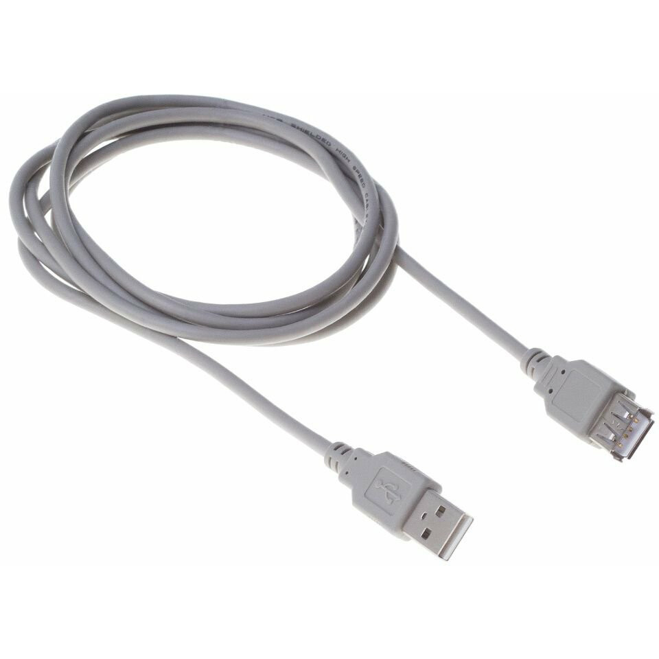 Кабель удлинительный USB A (M) - USB A (F), 1.8м, Buro BHP RET USB_AF18