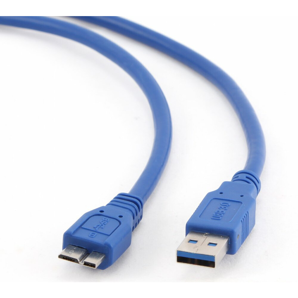Кабель USB A (M) - microUSB 3.0 B (M), 0.5м, Gembird CCP-mUSB3-AMBM-0.5M