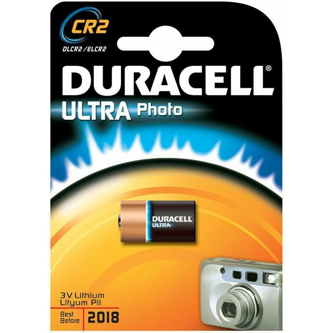 Батарейка Duracell Ultra (CR2, Lithium, 1 шт)