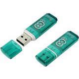 USB Flash накопитель 8Gb SmartBuy Glossy Green (SB8GBGS-G)