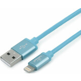 Кабель USB - Lightning, 1м, Gembird CC-S-APUSB01Bl-1M