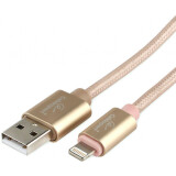 Кабель USB - Lightning, 1.8м, Gembird CC-U-APUSB02Gd-1.8M