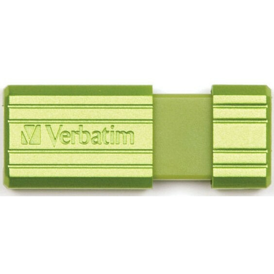 USB Flash накопитель 16Gb Verbatim PinStripe Green (49070)