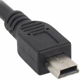 Переходник USB - miniUSB, 0.15м, Gembird A-OTG-AFBM-002