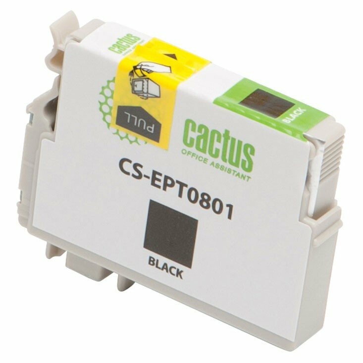 Картридж Cactus CS-EPT0801 Black