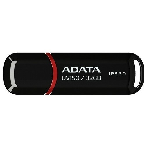 USB Flash накопитель 32Gb ADATA UV150 Black - AUV150-32G-RBK