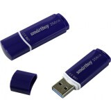 USB Flash накопитель 256Gb SmartBuy Crown Blue (SB256GBCRW-B)