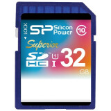 Карта памяти 32Gb SD Silicon Power (SP032GBSDHCU1V10)