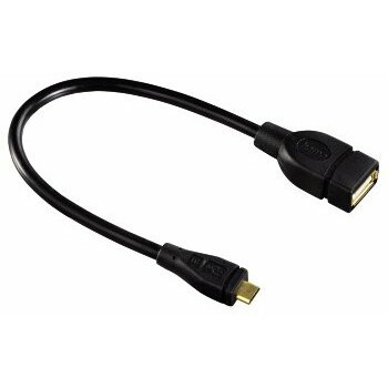 Переходник USB A (F) - microUSB B (M), 0.15м, HAMA H-78426 - 00078426