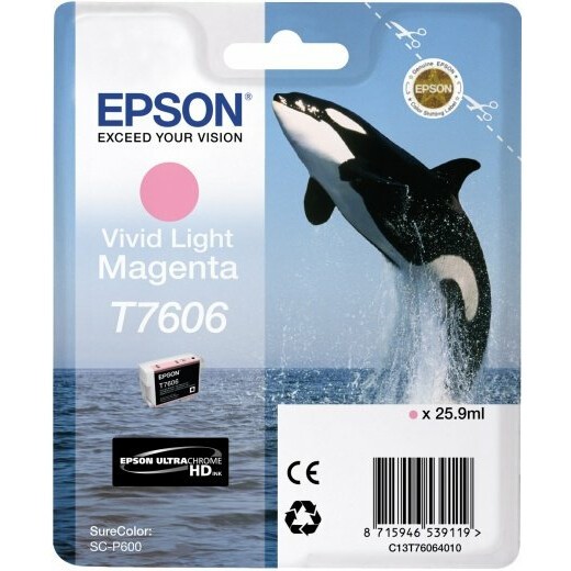Картридж Epson C13T76064010 Vivid Light Magenta
