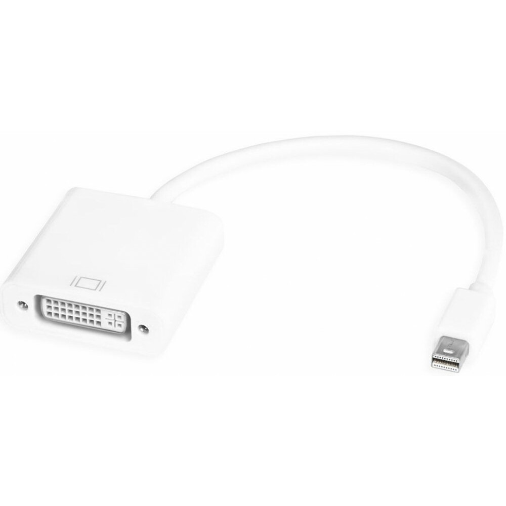 Переходник Mini DisplayPort (M) - DVI (F), 0.2м, Greenconnect GCR-MDP2DVI