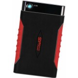 Внешний жёсткий диск 1Tb Silicon Power Armor A15 Black/Red (SP010TBPHDA15S3L)