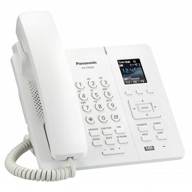 VoIP-телефон Panasonic KX-TPA65RU White