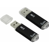 USB Flash накопитель 8Gb SmartBuy V-Cut Black (SB8GBVC-K)