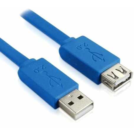 Кабель удлинительный USB A (M) - USB A (F), 0.3м, Greenconnect GCR-UEC2M2-BD-0.3m
