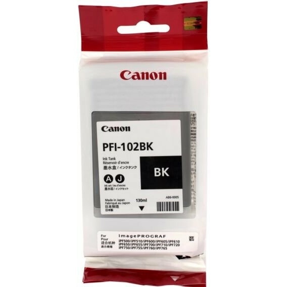 Картридж Canon PFI-102 Black - 0895B001