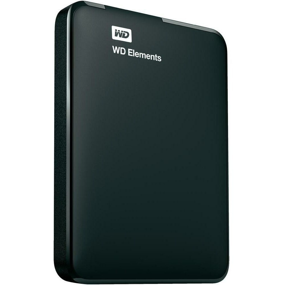 Внешний жёсткий диск 2Tb WD Elements Portable Black (WDBU6Y0020BBK) - WDBU6Y0020BBK-WESN