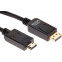 Кабель DisplayPort (M) - HDMI (M), 1.8м, VCOM CG609-1.8M - фото 3