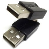 Переходник USB A (M) - USB A (M), Espada EUSBAmAm270
