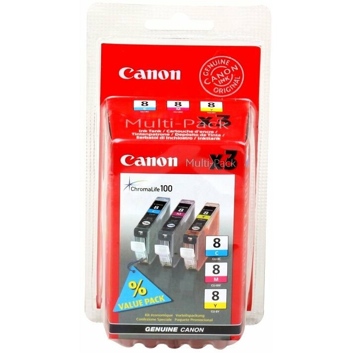 Картридж Canon CLI-8 C/M/Y - 0621B029