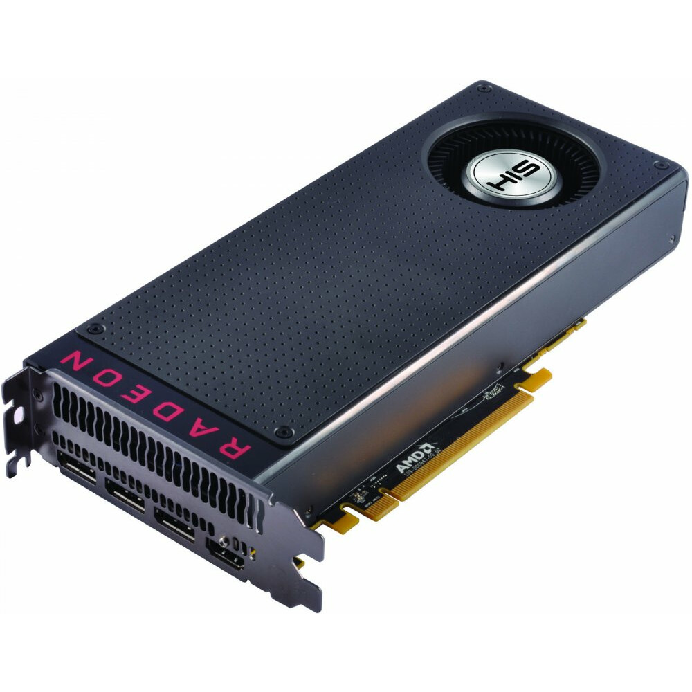 Видеокарта AMD Radeon RX 480 HIS 8Gb (HS-480R8FSNR)