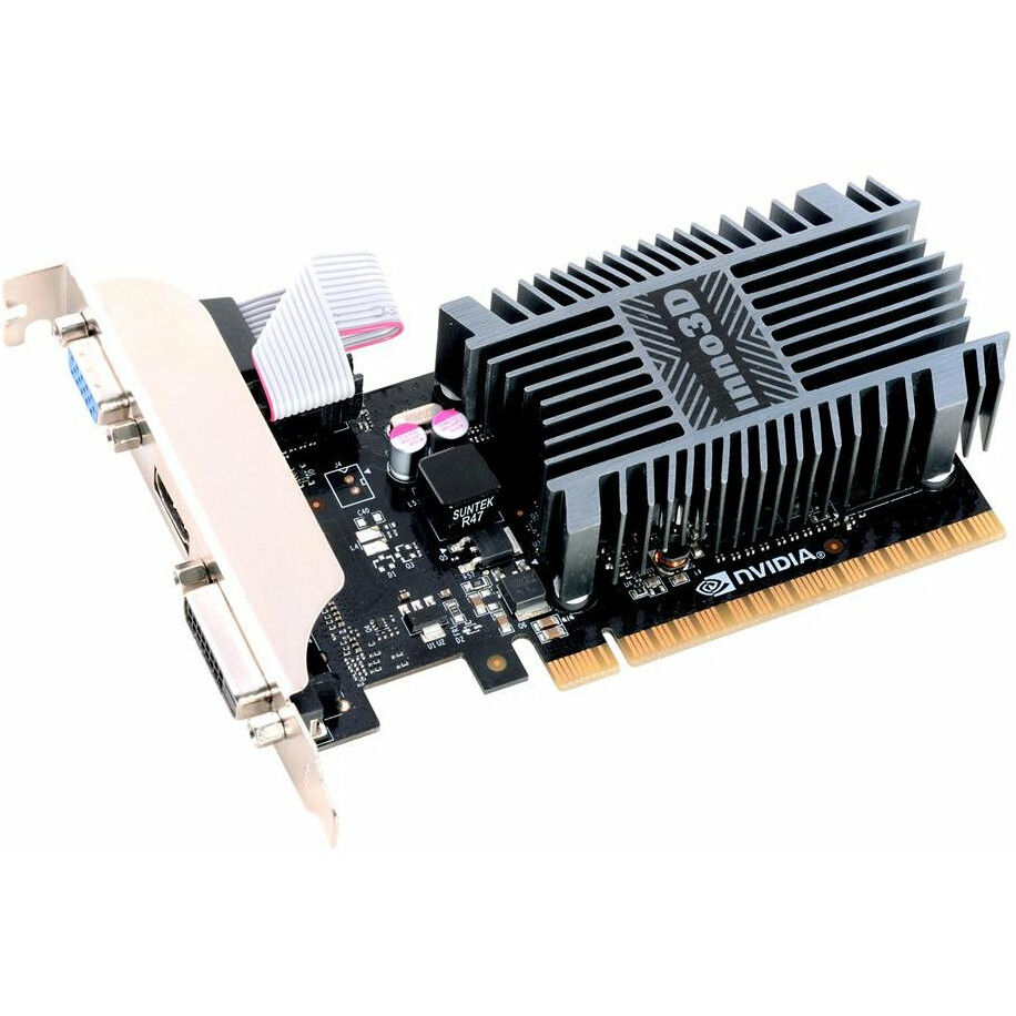 Видеокарта NVIDIA GeForce GT 710 INNO3D 2Gb (N710-1SDV-E3BX)