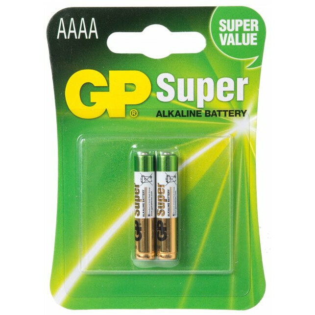 Батарейка GP 25A Super Alkaline (AAAA, 2 шт)