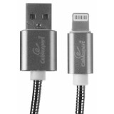 Кабель USB - Lightning, 1.8м, Gembird CC-G-APUSB02Gy-1.8M
