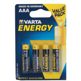 Батарейка Varta Energy (AAA, 4 шт) (04103229414)