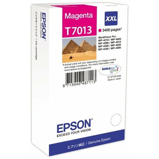 Картридж Epson C13T70134010 Magenta