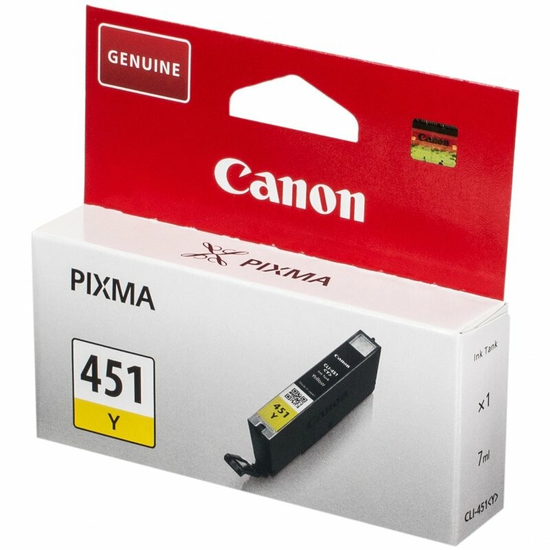 Картридж Canon CLI-451 Yellow - 6526B001