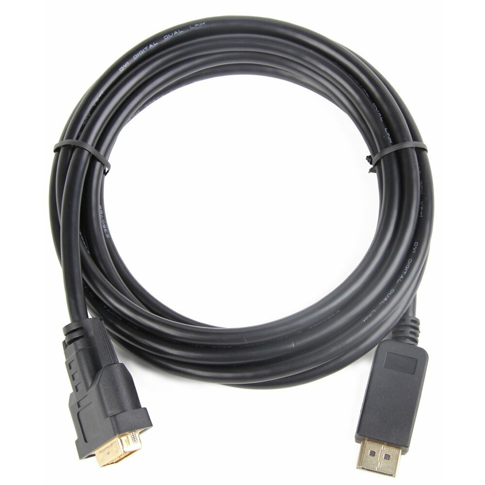 Кабель DisplayPort (M) - DVI (M), 1.8м, Gembird (CC-DPM-DVIM-6/CC-DPM-DVIM-1.8m)