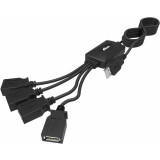 USB-концентратор Ritmix CR-2405 Black
