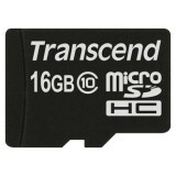 Карта памяти 16Gb MicroSD Transcend (TS16GUSDC10)