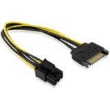 Переходник SATA - PCI-E 6-pin, Greenconnect GC-ST218