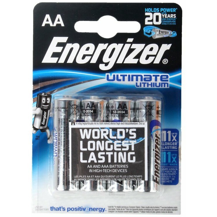 Батарейка Energizer Ultimate (AA, 4 шт) - 639155
