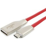 Кабель USB A (M) - microUSB B (M), 1м, Gembird CC-G-mUSB01R-1M