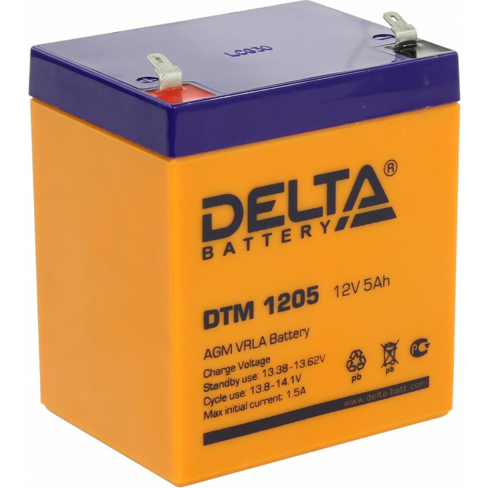 Аккумуляторная батарея Delta DTM1205 - DTM 1205