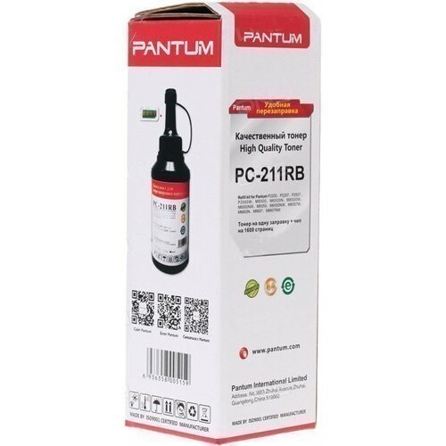 Заправочный комплект Pantum PC-211RB Black