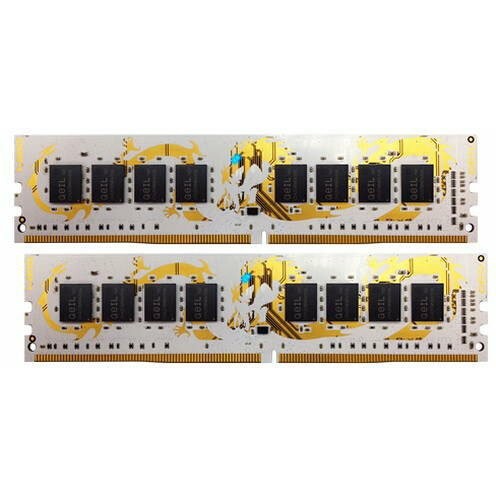 Оперативная память 16Gb DDR4 2400MHz GeIL Dragon White (GWB416GB2400C16DC) (2x8Gb KIT)