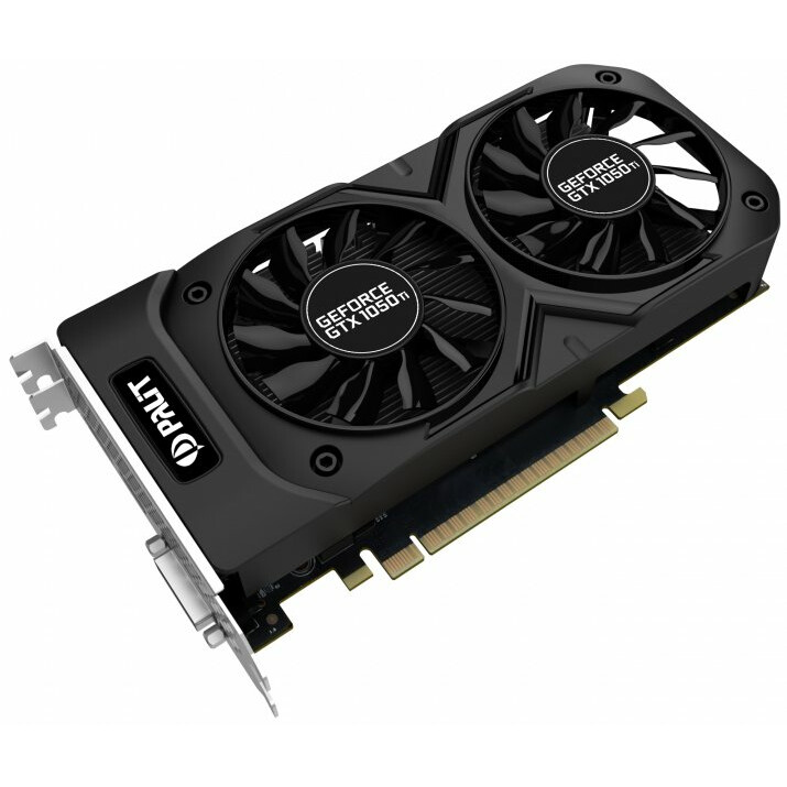 Видеокарта NVIDIA GeForce GTX 1050 Ti Palit Dual OC 4Gb (NE5105TS18G1)