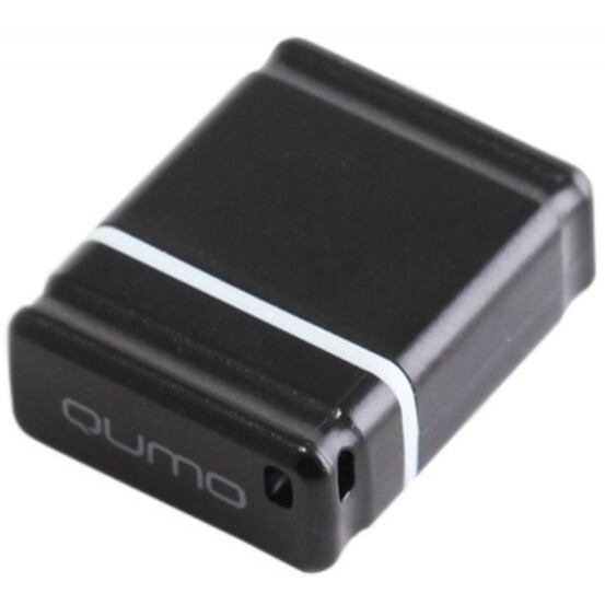 USB Flash накопитель 64Gb QUMO Nano Black - QM64GUD-NANO-B