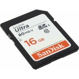 Карта памяти 16Gb SD SanDisk Ultra  (SDSDUNC-016G-GN6IN)