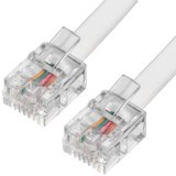 Телефонный кабель Greenconnect GCR-TP6P4C-7.5m, 7.5м